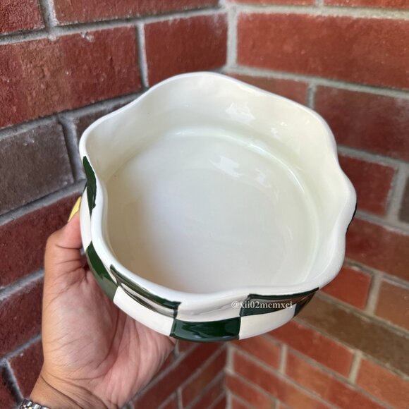 TARGET BULLSEYE PLAYGROUND CHECKER VESSEL BOWL DECOR 1CT - Picture 2 of 4
